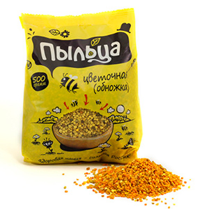 Упаковка цельной пыльцы пчелиной 0,5 кг